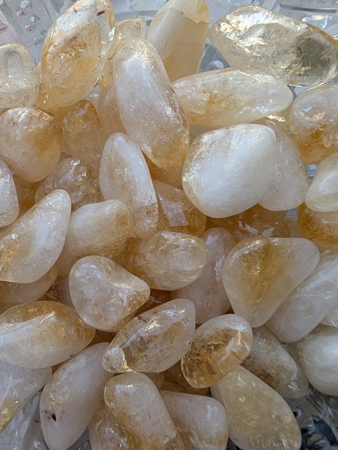 citrine crystals