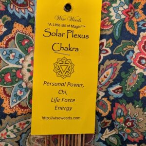 Solar Plexus Chakra Incense Sticks