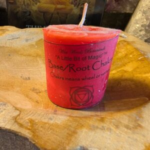 Base Root Chakra Votive Candle