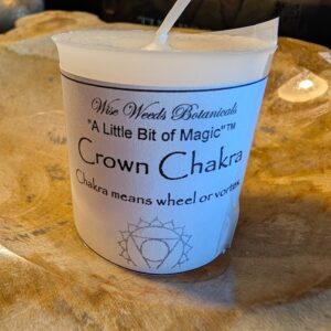 Crown Chakra Votive Candle