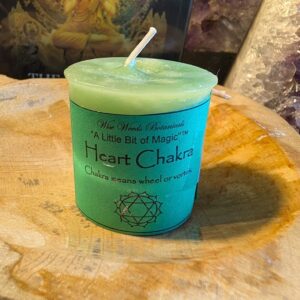 Heart Chakra Votive Candle