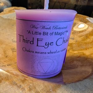 Third Eye Chakra Votive Candle