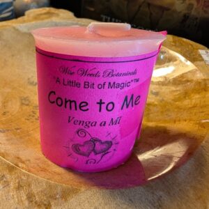 come to me votive candle
