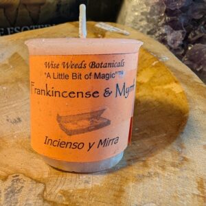 Frankincense & Myrrh Votive Candle