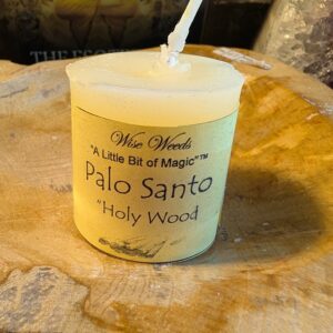 palo santo votive candle